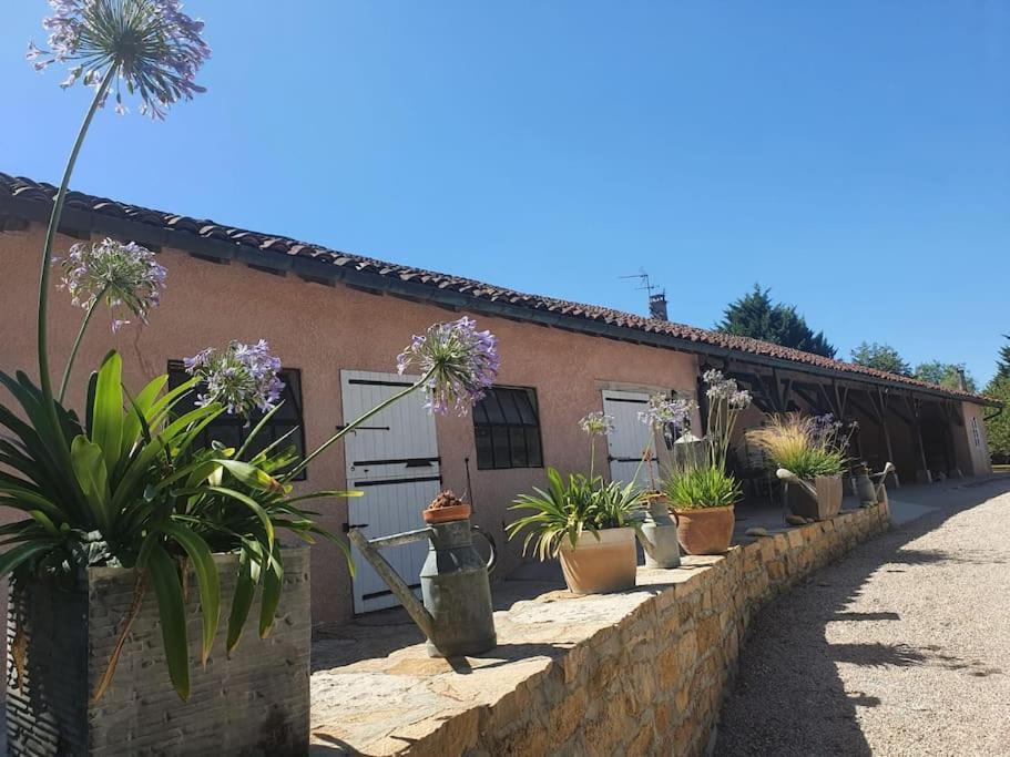 Dependance Pour 1 A 4 Pers Au Calme Dans Propriete Vila Marboz Exterior foto